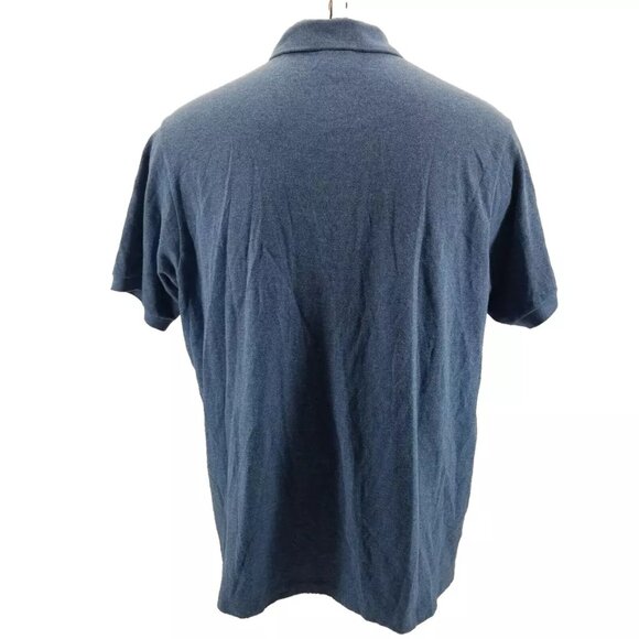 Lacoste Classic Fit Blue Short Sleeve  Mens Polo Shirt Size 8 / 3XL - Picture 2 of 9